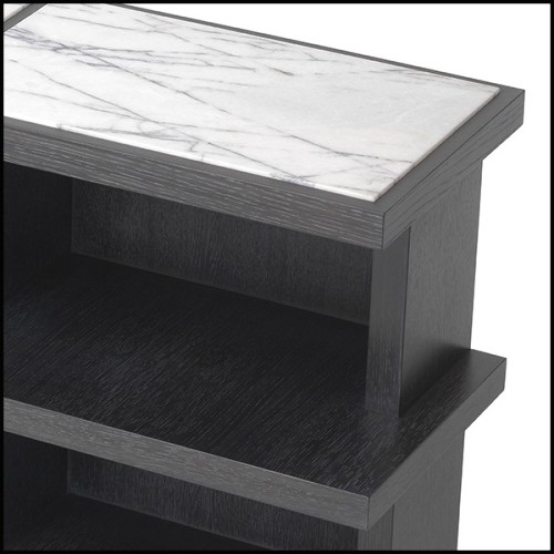 Sideboard in grey oak and marble 24-Miguel S