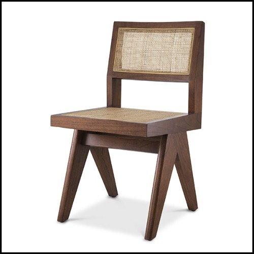 Dining Chair handwoven rattan cane 24-Niclas