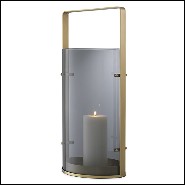 Candle Holder vintage brass 24- Reid L Brass