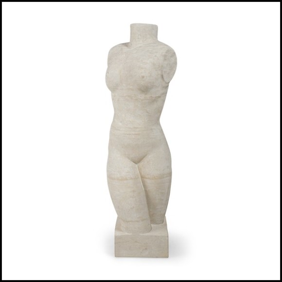 Décoration sculpté à la main en calcaire 119-Persephone