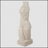 Décoration sculpté à la main en calcaire 119-Persephone