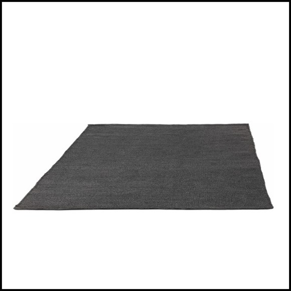 Tapis en polyoléfine finition anthracite 48-Linear Anthracite
