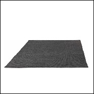 Tapis en polyoléfine finition anthracite 48-Linear Anthracite