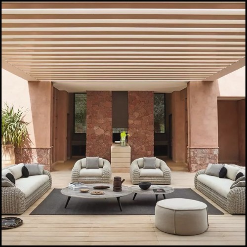 Tapis en polyoléfine finition anthracite 48-Linear Anthracite