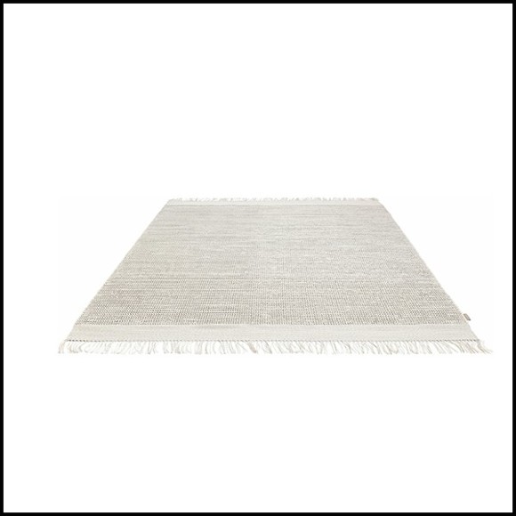 Rug in textylene silver finish 48-Twist Silver
