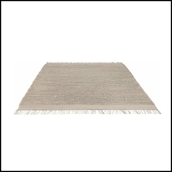 Rug in textylene bronze finish 48-Twist Bronze
