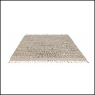 Rug in textylene bronze finish 48-Twist Bronze