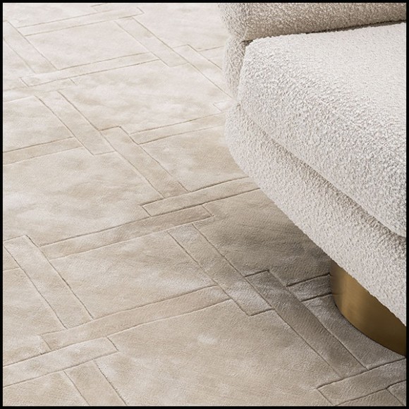 Carpet velvet texture in Silver Sand finish 24-La Belle