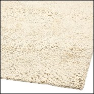 Carpet in wool white finish 24-Oscar
