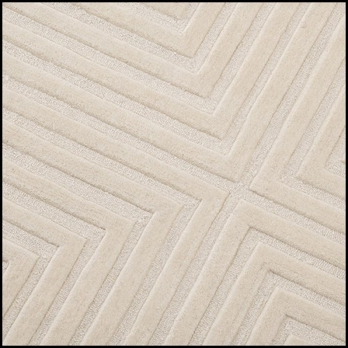Carpet in wool Ivory finish 24-Breck