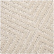 Tapis en laine finition Ivoire 24-Breck