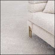 Tapis finition Beige et motif géométrique 24-Orlando