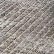 Tapis finition Gris avec motif gaufré relief 24-Crown Gris