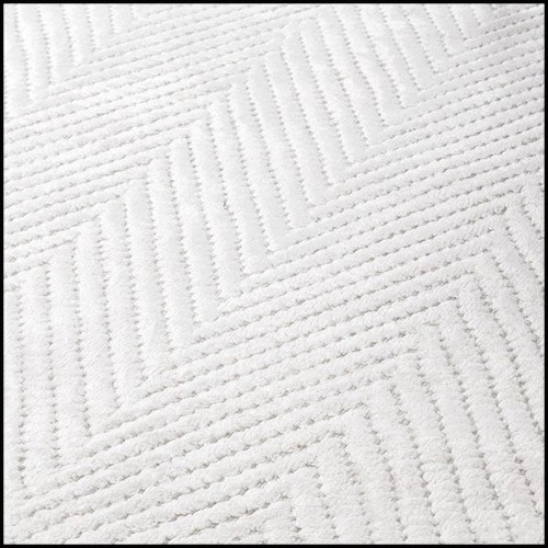 Carpet with pattern in Ivory finish 24-Herringbone