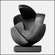 Sculpture en bronze massif noici 190-Human Love