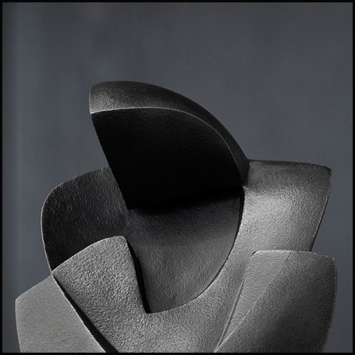 Sculpture en bronze massif noici 190-Human Love