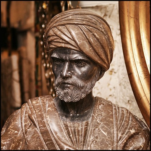 Sculpture buste en marbre sculpté main PC-Bustes Roman