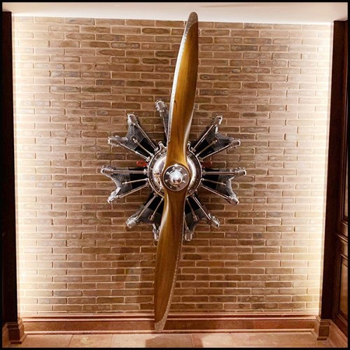 Wall decoration propeller and Jacob aircraft PC-Stellar Aircraft