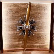 Wall decoration propeller and Jacob aircraft PC-Stellar Aircraft