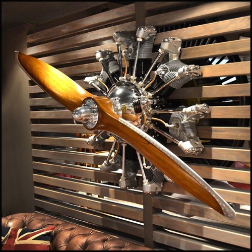 Wall decoration propeller and Jacob aircraft PC-Stellar Aircraft