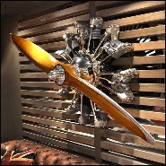 Wall decoration propeller and Jacob aircraft PC-Stellar Aircraft