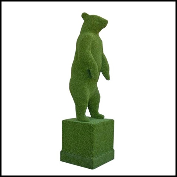 Sculpture 15- Ours Vert