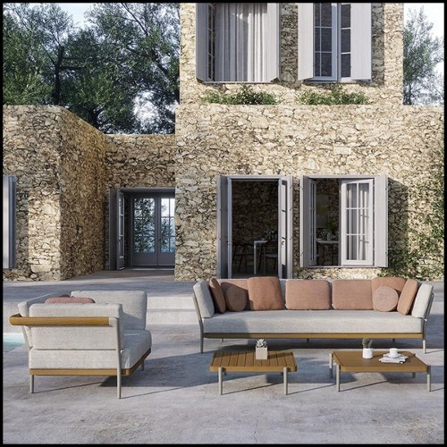 Sofa outdoor modular Flex Concept 4 48-Flex 4