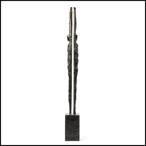 Sculpture in bronze 190-Profiled Bronze
