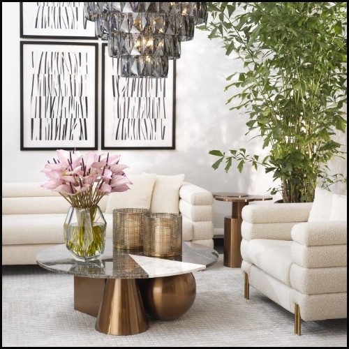 Bougeoir finition laiton vintage 24-Sterling