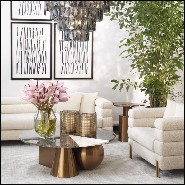 Bougeoir finition laiton vintage 24-Sterling