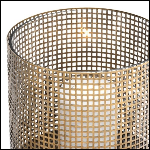 Bougeoir finition laiton vintage 24-Sterling