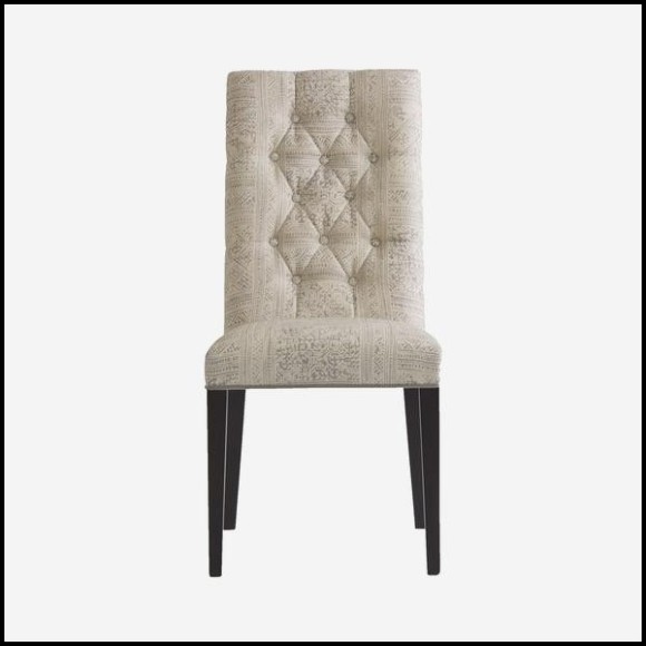 Dining Chair Ostuni Storm fabric 36-Darlington