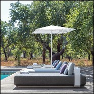 Chaise longue Concept 6 Kumo en PCA 48-Kumo C6