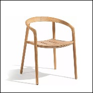 Dining Chair Teak 48-Solid