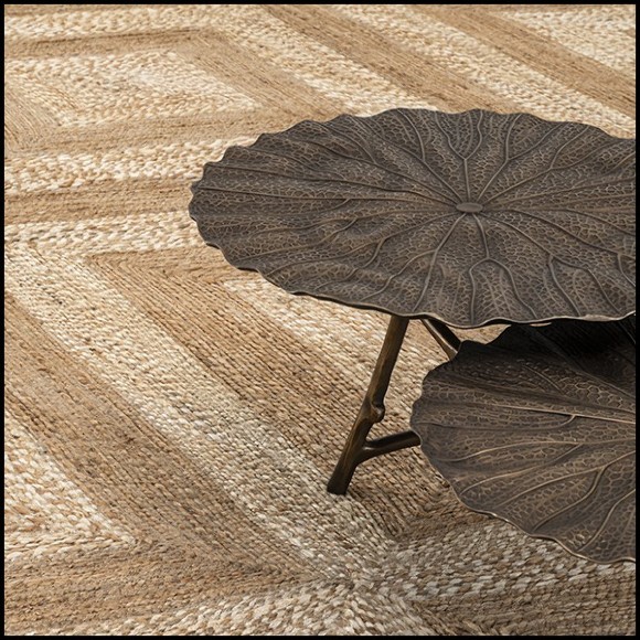 Tapis chanvre tissée main 24-Mugler