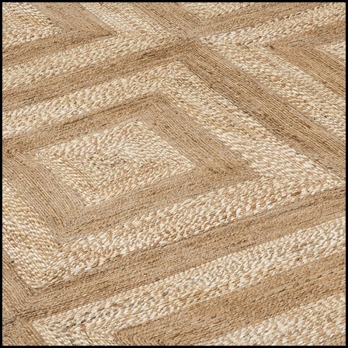 Carpet hand-crafted hemp 24-Mugler