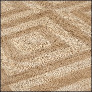 Carpet hand-crafted hemp 24-Mugler