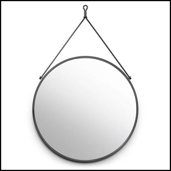 Mirroir style vintage finition bronze 24-Morongo Bronze