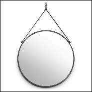 Mirroir style vintage finition bronze 24-Morongo Bronze