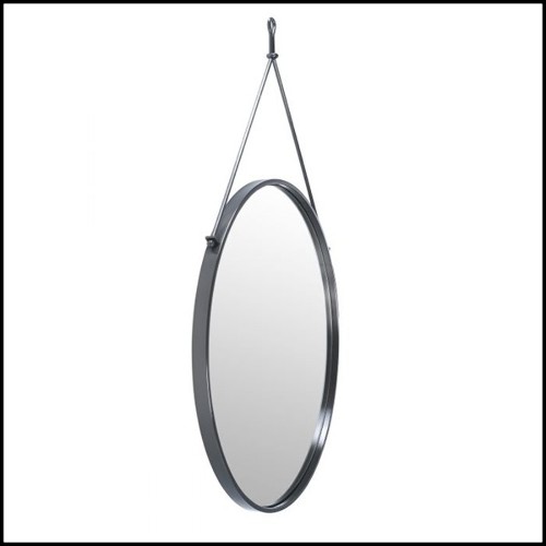 Mirroir style vintage finition bronze 24-Morongo Bronze