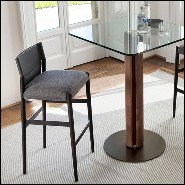 Tabouret de bar 163-Blackash