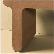 Bench in suede 189-Liguria Brown