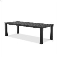 Outdoor Dining Table 24-Vistamar Black