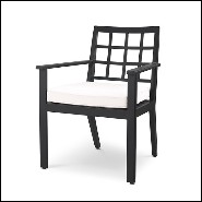 Chaise de salle à manger d'extérieur 24-Cap Ferrat