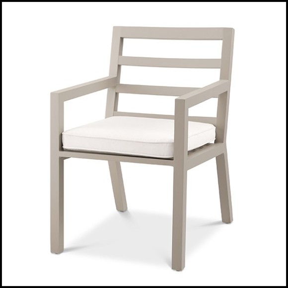 Chaise de salle à manger d'extérieur 24-Delta Sand