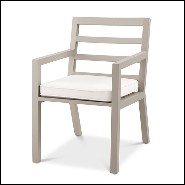 Chaise de salle à manger d'extérieur 24-Delta Sand