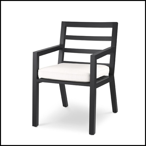 Chaise de salle à manger d'extérieur24-Delta