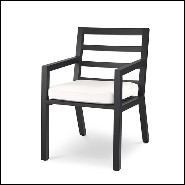 Chaise de salle à manger d'extérieur24-Delta