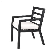 Chaise de salle à manger d'extérieur24-Delta