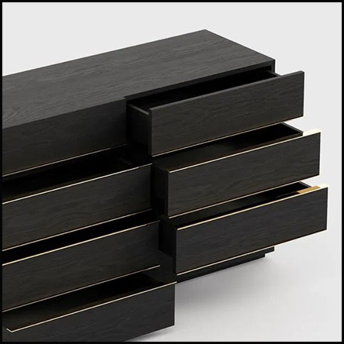 Commode 174-Clark Black Ash